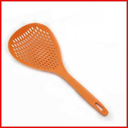 (Orange)Silikon Slev, Värmebeständig, Tjock, Stor, Filter