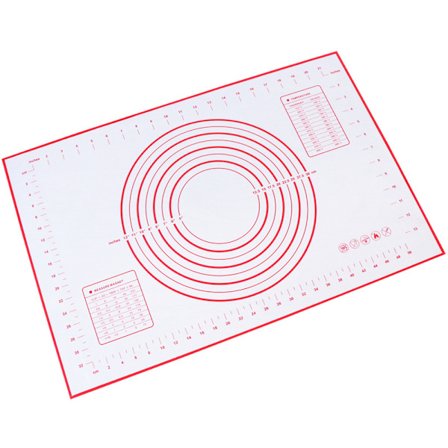 Silikonbakningsmatta Non-Stick Degmatta (60 x 40 cm röd)