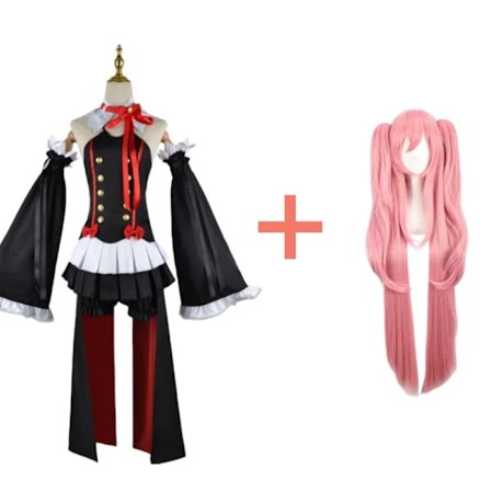 Krul Tepes Cosplay Kostume - Seraph of the End Cosplay - Paryk Heks Vampyr Kjole Halloween Kostume MMM