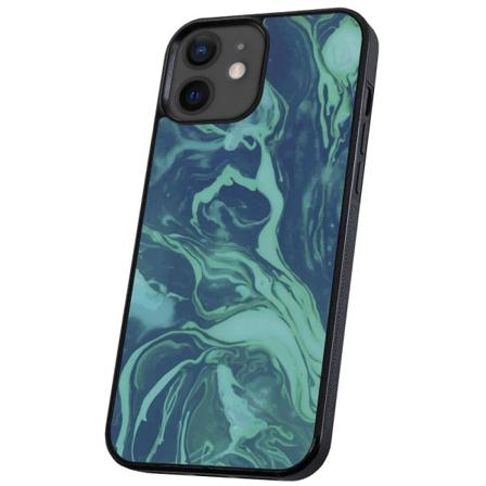 iPhone 12/12 Pro - Deksel/Mobildeksel Marmor Multicolor