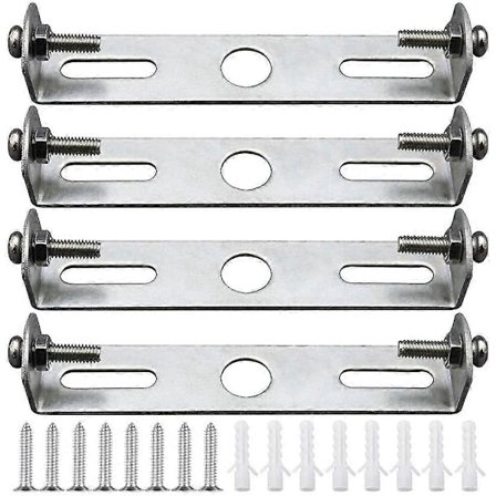 4 stk. Loftlampe Beslag 105mm Hængende Lys Tilbehør Loft Lysekrone Loftlampe Base Plade Loftlampe Plader Plade Holder DB