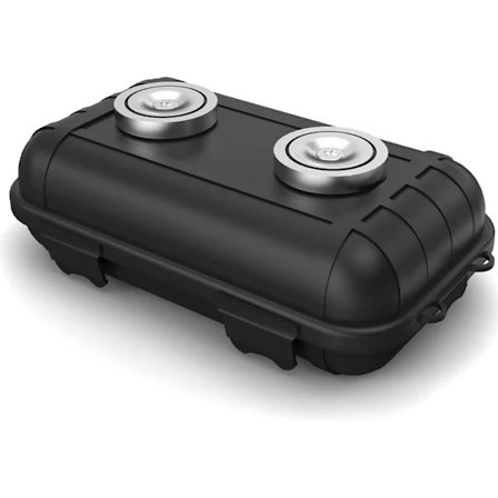 Magnetisk nøkkelboks, magnetisk nøkkelholder under bil, gjem en nøkkel magnetisk bil vanntett nøkkelholder nøkkelgjemmer