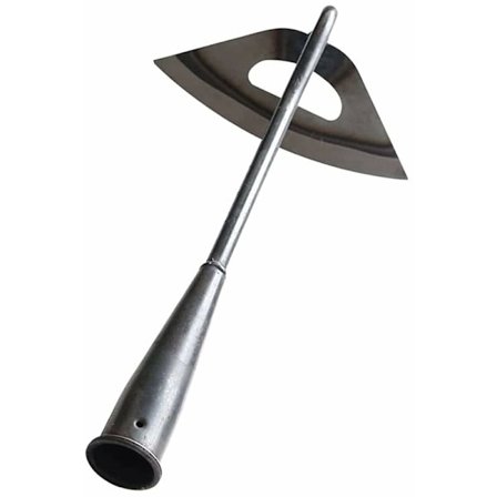 Hagehullet Hakke, Ugressrive for Grønnsaker, Bærbar Hakke for Gårdsplanting, Husholdningsrive for Ugress, Landbrukstilbehør, 30 x 16cm-