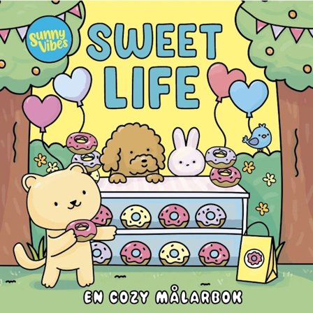 Målarbok: Cozy Sweet Life