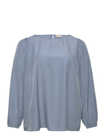Kccatja Blouse Blue Kaffe Curve