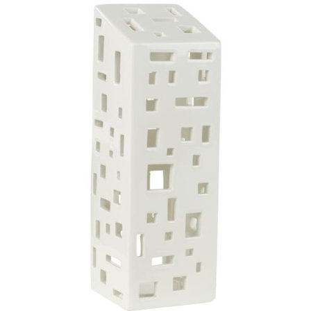 Kähler Urbania lyshus, højhus 22 cm. - Hvid | KitchenOne