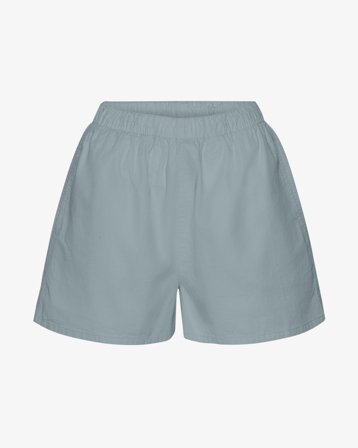Women Organic Twill Shorts - Steel Blue XL