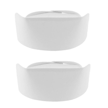 Kvinners sykepleierhatt kostyme voksen fancy dress fest tilbehør pakke med 2 KLB