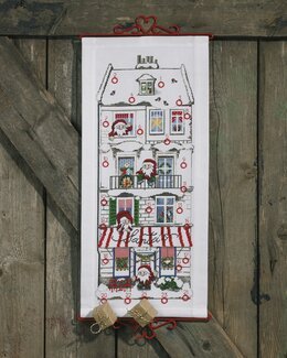 Stickpackung Kalender Haus der Wichtel - Permin