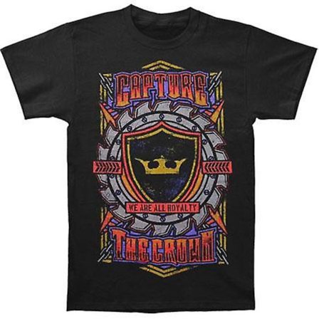 Fånga kronan Vi är alla royalty-T-shirt