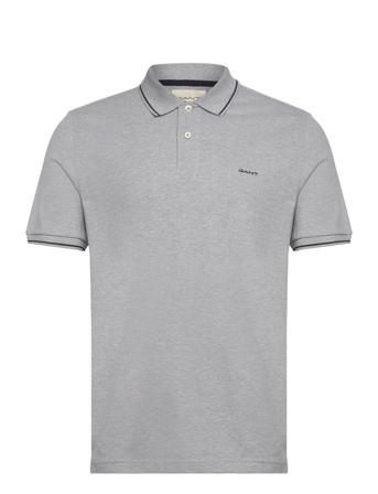 Tipping Ss Pique Polo GANT Grey