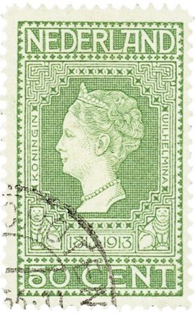 Holland 1913 - NVPH 97 - Stemplet