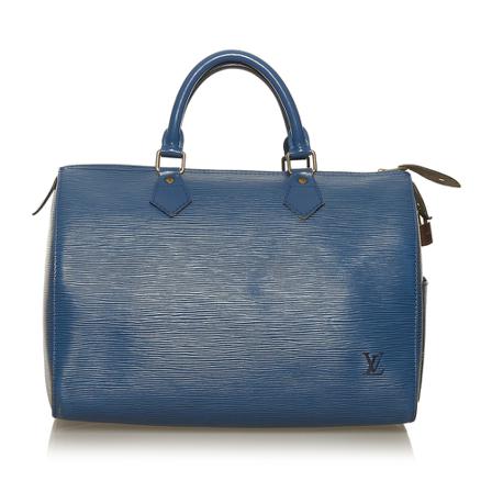 Louis Vuitton Vintage - Vintage Väskor - Blå - Dam - Storlek: One Size, Dam, Storlek: ONE SIZE