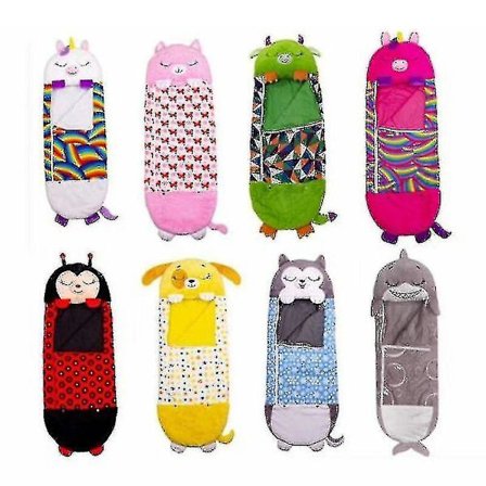 Stor sovepose Lekepute for barn Myk Varm Enhjørning gaveleker H 180X70cm