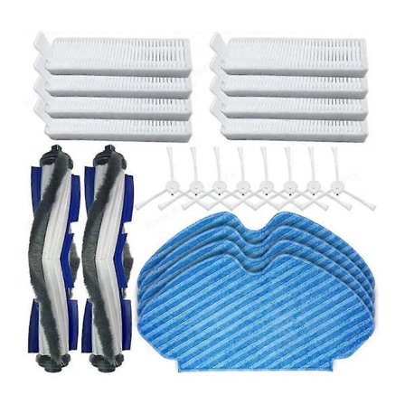 För Explorer Serie 60 / RG7447, RG7455, RG7447wh, RG7455WH Reservdelar Tillbehör Huvudsidoborste Filter Mopp