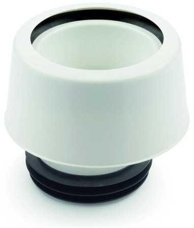 Jafo 3106704 Lattialiitäntäistukka 110 mm Kuvulla, Kylpyhuone