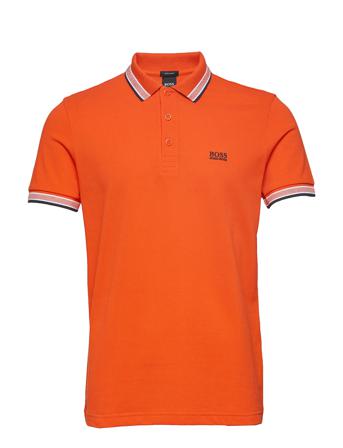 Paddy Polos Short-sleeved Orange BOSS