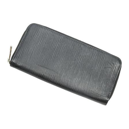 Louis Vuitton Vintage, Pre-Owned Zippy Wallet Vertical Zwart, Dames, Maat:ONE Size