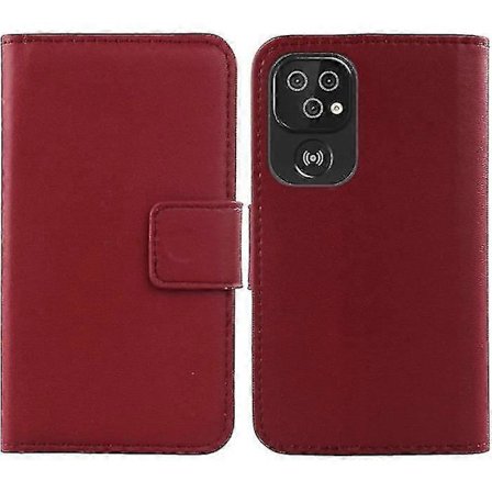 Doro 8100-8110 Ekte Lærveske - Premium Flipveske for 6.1