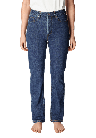Carin Wester Slimfit-jeans med hög midja LINDA Jeans Lila 44