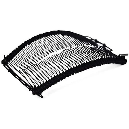 Stretchable Banana Comb Vintage Banana Hair Clip Stretch Double Comb Clip