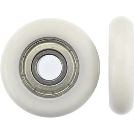 Romaskin Hjul 8x40x10mm Rund POM Rulle Kompatibel for Rower BSR62840-10