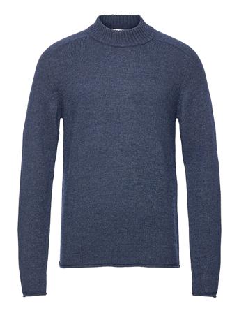 Sdvaughn Knit Pullover Blue Solid
