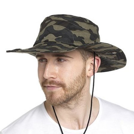 Tom Franks Herr Camo Cowboyhatt L/XL Camo