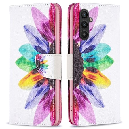 Wonderland Samsung Galaxy A34 5G Flip Etui - Solsikke