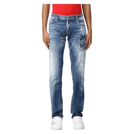 Dsquared2 Straight Jeans blå, Herr, Herr, Storlek: M
