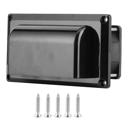 Sidoluftsventil Ventilation Fläkt Husbil Släpvagn RV Vit 12V för Husvagn Släpvagn Båt Marin Yacht NO.04672 (FMY)