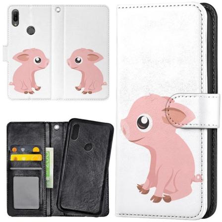 Huawei Y6 (2019) - Lommebok Deksel Minigris