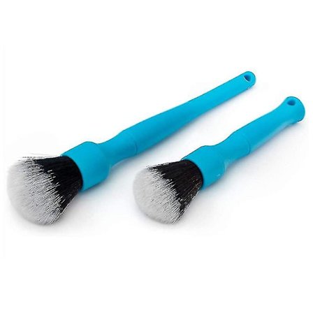 Ultrasoft Detaljeringsbørste Sæt, Komfortabelt Greb Og Ridsefri Rengøring Til Eksteriør, Interiørpaneler