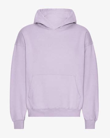 Organic Oversized Hood - Soft Lavender - Male - S