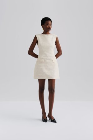 Malina - Adelina mini dress - 48 - Vanilla