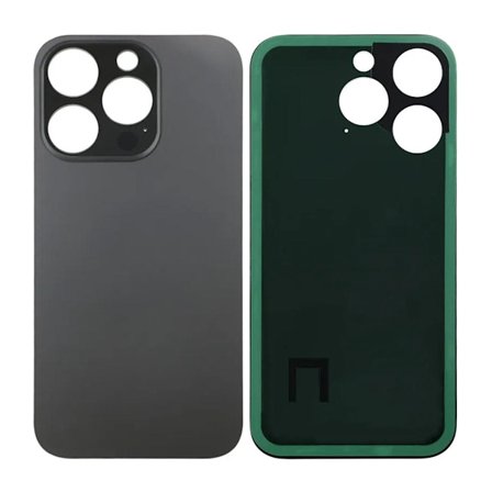 iPhone 14 Pro Baksida Glas - Svart