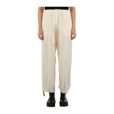 Jil Sander Byxor Jspu313305 beige, Dam Byxor, Dam, Storlek: M