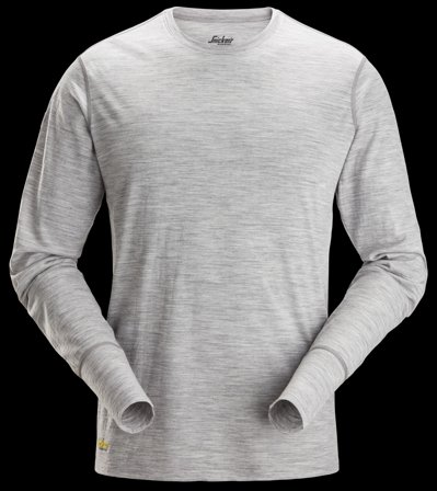 Snickers Workwear 2451-2800 Undertrøje gråmeleret Gråmeleret, Tøj