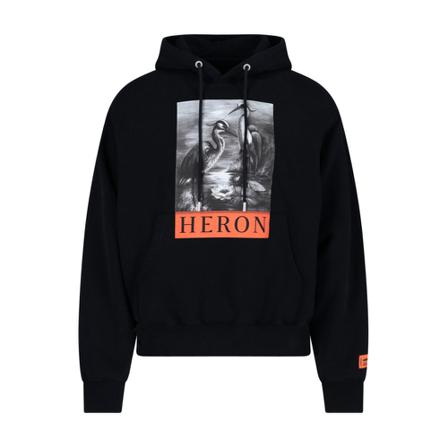 Heron Preston Hoodies Sort, Herre