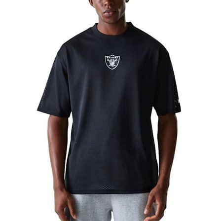 New Era Mesh Jersey Oversized Shirt - Las Vegas Raiders