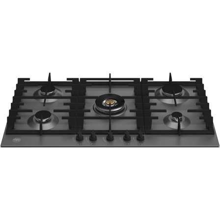 Bertazzoni P905CMODNE gasshäll 5 brännare 90 cm, mattsvart | Vitvaror > Spisar > Gashäll | Bagaren och Kocken