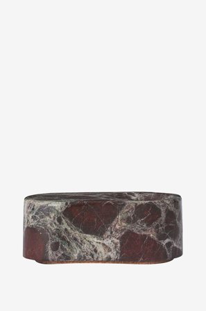 Spring Copenhagen - Lysestake Ovaali 3 cm - Rød - Lysestaker & lykter - Fra Homeroom