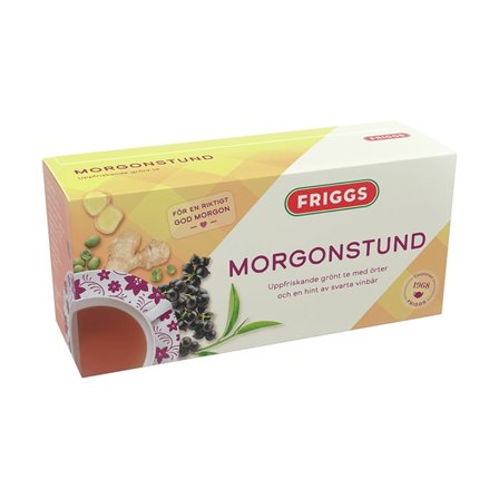 Friggs Health Food Morning Moment Grønn te 20 st