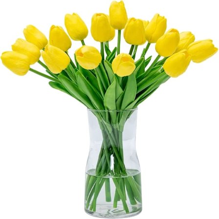 20 stk ekte berøringslateks kunstige tulipaner blomster falske tulipaner