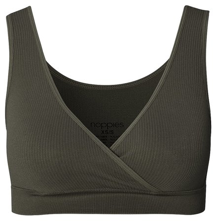 Noppies Gayla seamless nursing top P627 Olive M/L, Tøj & Bolig, Ammetøj, Amme-bh'er