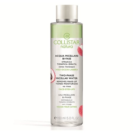 Collistar Natura Acqua Micellare Bi-Fase 150ml - Acqua detergente viso