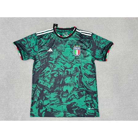 Italia Special Edition Svartgrön Fotbollströja S-2XL