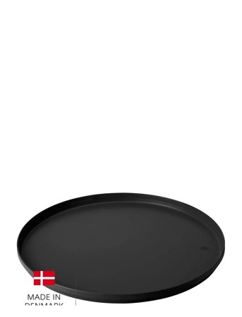 Stelton Em Serveringsbakke Ø 40 Cm Black - Black - Ø 40 cm