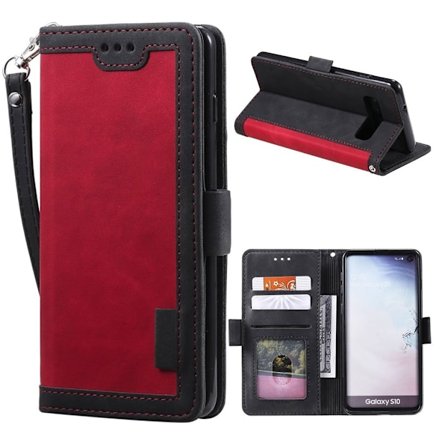 Surburbian Samsung Galaxy S10 kotelot - Punainen