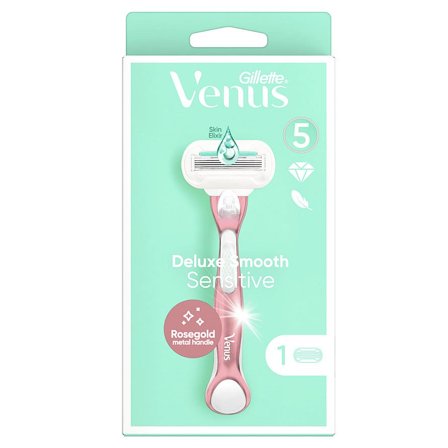 Gillette Deluxe Smooth Sensitive barberskraber 1 stk., Skincare, Hårfjerning, Skrabere & Blade